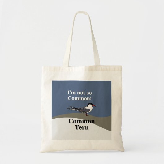 Common Tern Seabird Bird Funny Tote Bag (Voorkant)
