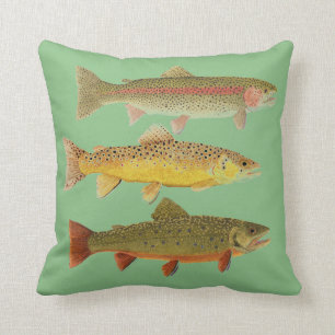 Common Trout Pillow Kussen