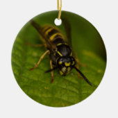 Common Wasp Keramisch Ornament (Voorkant)