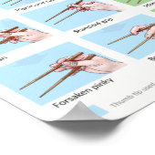 Common Way to Use Chopsticks Poster (Hoek)