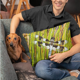 Common Whitetail Skimmer Dragonfly Foto Accent Kussen