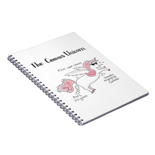 Commons eenhoorn-blocnote notitieboek (Rechterzijde)