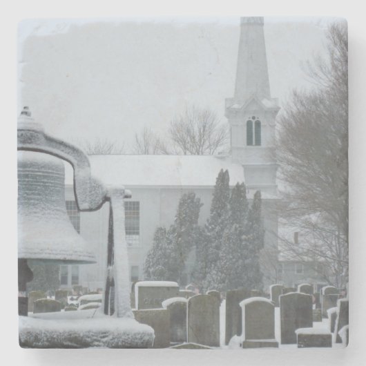 Commons, Little Compton, Rhode Island Stenen Onderzetter (Voorkant)