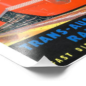 Commonwealth Railways poster (Hoek)