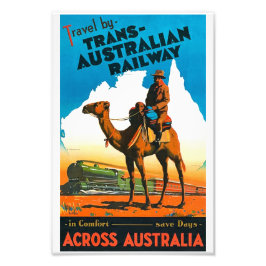 Commonwealth Railways poster