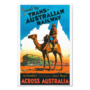  Commonwealth Railways poster