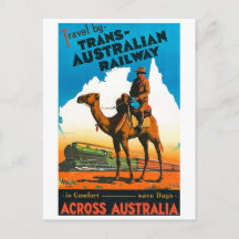  Commonwealth Railways poster