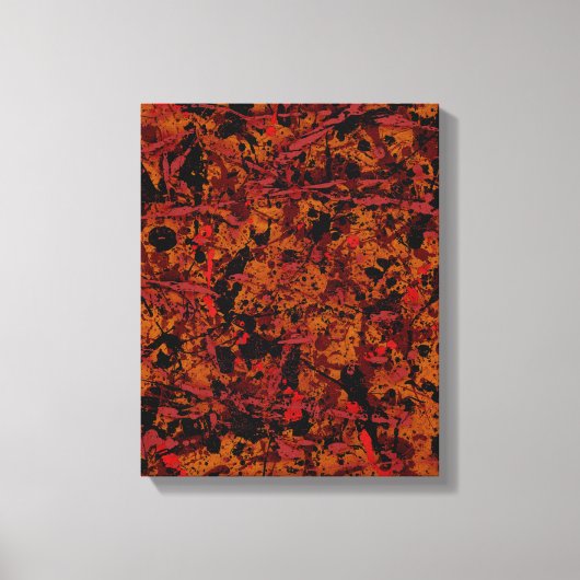 Commosie nr. 1 Abstract Canvas afdrukken (Voorkant)