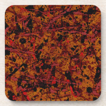 Commotie nr. 1 Abstracte drankonderzetter