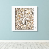 Commotion Canvas Afdruk (Insitu (Houten vloer))