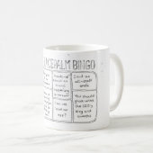 Comms Bingo Ronde 1 Mok (Voorkant rechts)