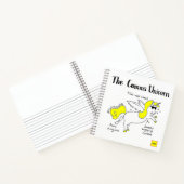 Comms Eenhoorn notitieblok Notitieboek (Binnen)