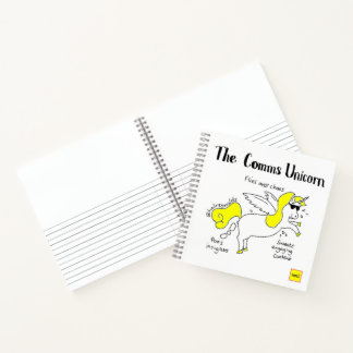 Comms Eenhoorn notitieblok Notitieboek
