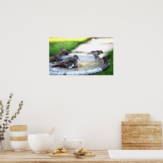 Communal Bath Poster (Keuken)