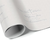 Communautair  Kruis in het Taupe Floral Pattern Cadeaupapier (Rol Hoek)