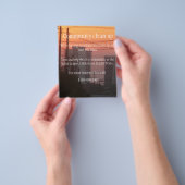 Communautaire reiniging flyer (Hand)