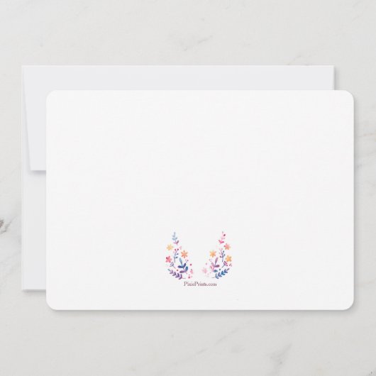 Communautaire Waterverf Religieuze Kaart (Achterkant)