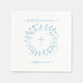 Communauté Blue Wreath en Cross Servet (Voorkant)