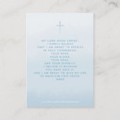 Communauté Blue Wreath en Cross Visitekaartje (Achterkant)