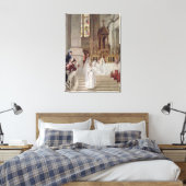 Commune in the Church of the Trinity, 1877 Canvas Afdruk (Insitu (Slaapkamer))