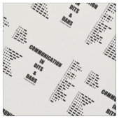 Communicatie in dits en Dahs Morse Code Humor Stof (Close Up)