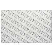 Communicatie in dits en Dahs Morse Code Humor Stof (Fat Quarter)
