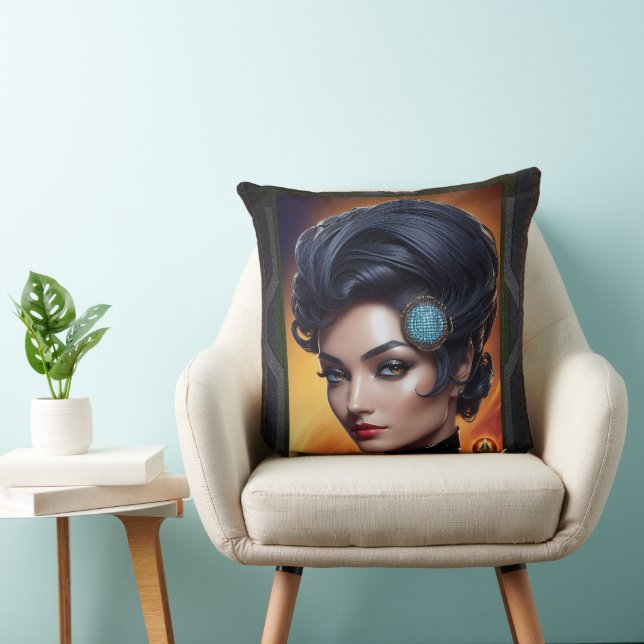 Communicatie ingenieur Evoratae Dinecatcious Kussen (Stoel)