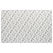 Communicatie is een kwestie van Morse Code Humor Stof (Fat Quarter)