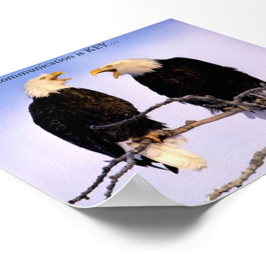 Communicatie is SLEUTEL... Poster (Hoek)