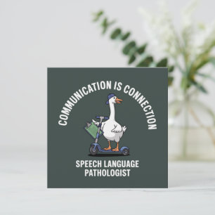 Communicatie Is Verbinding Spraak Taal Gans Kaart