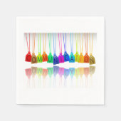 Communicatie-Labels Papier Napels Servet (Voorkant)