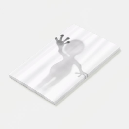 communicatie met buitenaardse wezens post-it® notes (Schuin)
