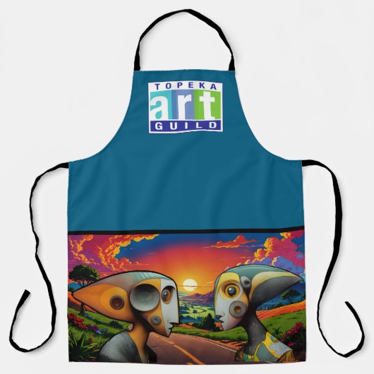 Communicatie Onderweg Schort (Voorkant)