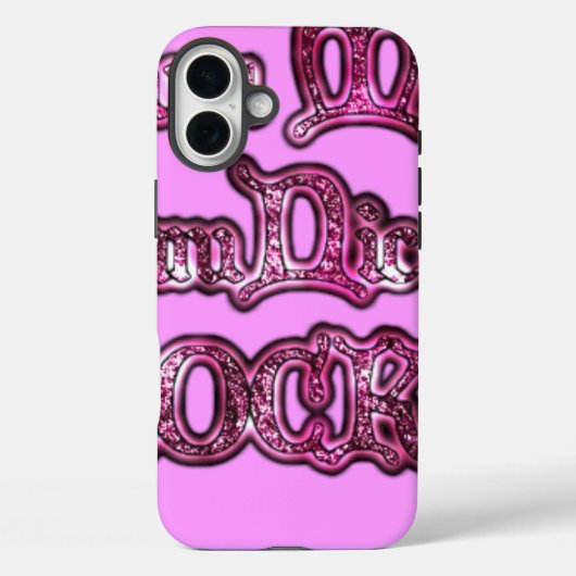 Communicatie Rocks Pink Hakuna Matata .png Case-Mate iPhone Case (Achterkant)