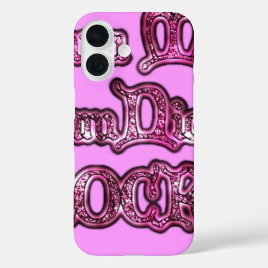 Communicatie Rocks Pink Hakuna Matata .png Case-Mate iPhone Case (Achterkant)