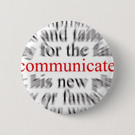 Communicatie Ronde Button 5,7 Cm (Voorkant)