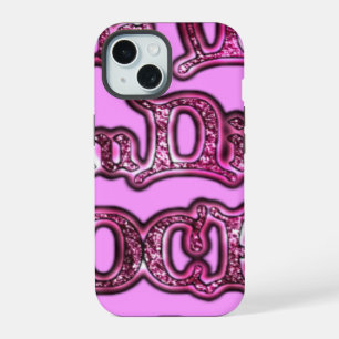 Communicatie Rotsen Roze Hakuna Matata .png iPhone 15 Case