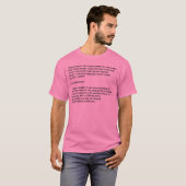 Communicatie T-shirt (Voorkant volledig)