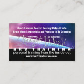 Communicatie van hart en hersenen visitekaartje (Voorkant)