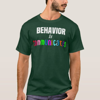 Communicatie van het gedrag Neurodiversiteit is pr T-shirt