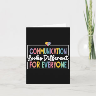 Communicatie ziet er anders uit voor iedereen Auti Kaart