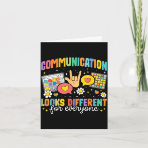 Communicatie ziet er voor iedereen anders uit auti kaart
