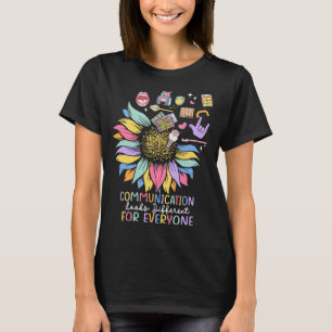 Communicatie ziet er voor iedereen anders uit Sunf T-shirt
