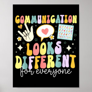Communicatie Ziet Er Voor Iedereen Anders Uit Toes Poster