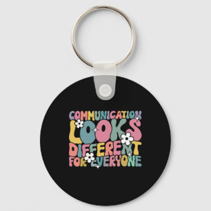 Communicatie Ziet Er Voor Iedereen Verschillend Ui Sleutelhanger