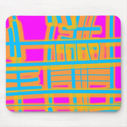 "Communicatielijnen" Abstract Muismat (Voorkant)