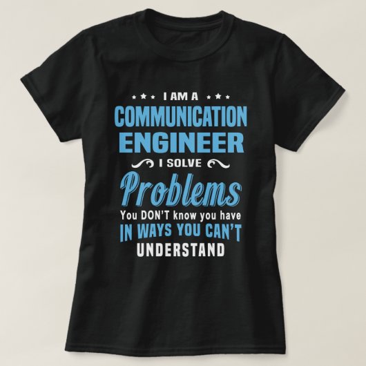 Communicatietechnicus T-shirt (Design voorkant)