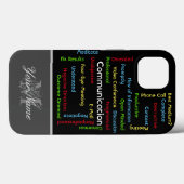 Communicatietermen voor projectmanagers Case-Mate iPhone case (Achterkant (horizontaal))