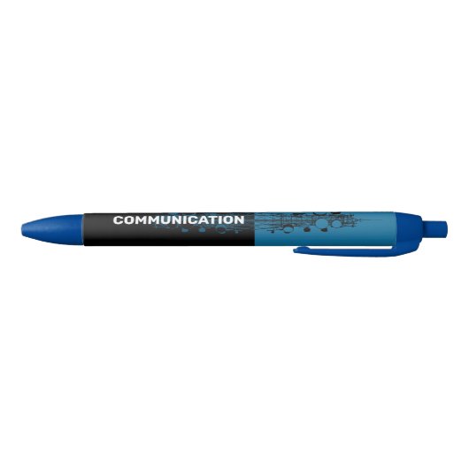 communicatietoren blauwe inkt pen (Bodem)
