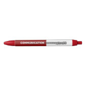 communicatietoren rode inkt pen (Voorkant)